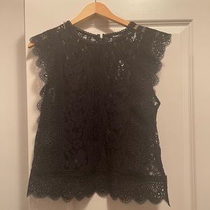Black lace top, never worn